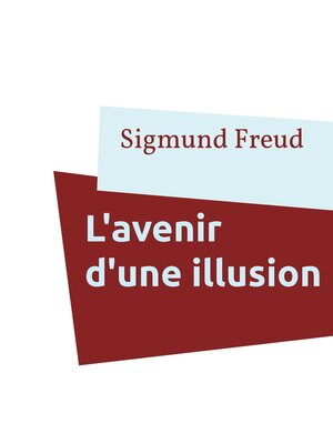 cover image of L'avenir d'une illusion